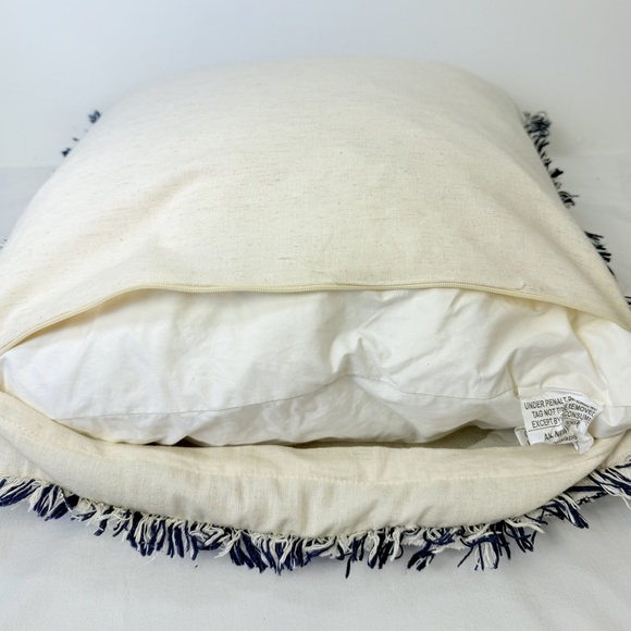 Imperial Collection Floral Flamingo Appliqué Beaded Fringed Throw Pillow - Picture 7 of 13